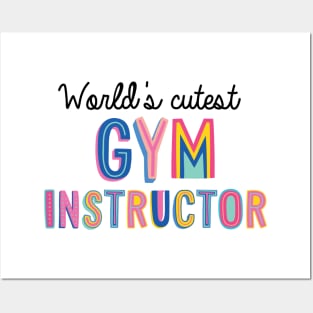 Gym Instructor Gifts | World's cutest Gym Instructor Posters and Art